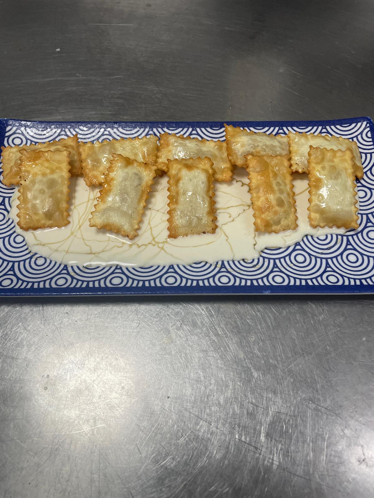 Gyozas crujientes